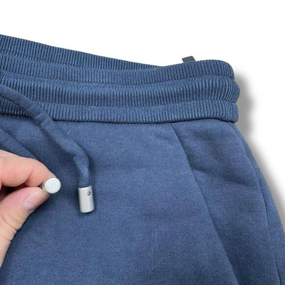 Set-GIORGIO ARMANI Cashmere-Cotton Hoodie/Sweatpants Navy Made In Italy $3500 - Picture 12 of 15